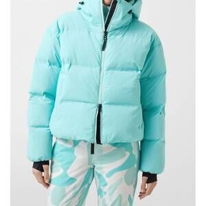NEW BOGNER FIRE + ICE neila-d ski jacket in snow blue